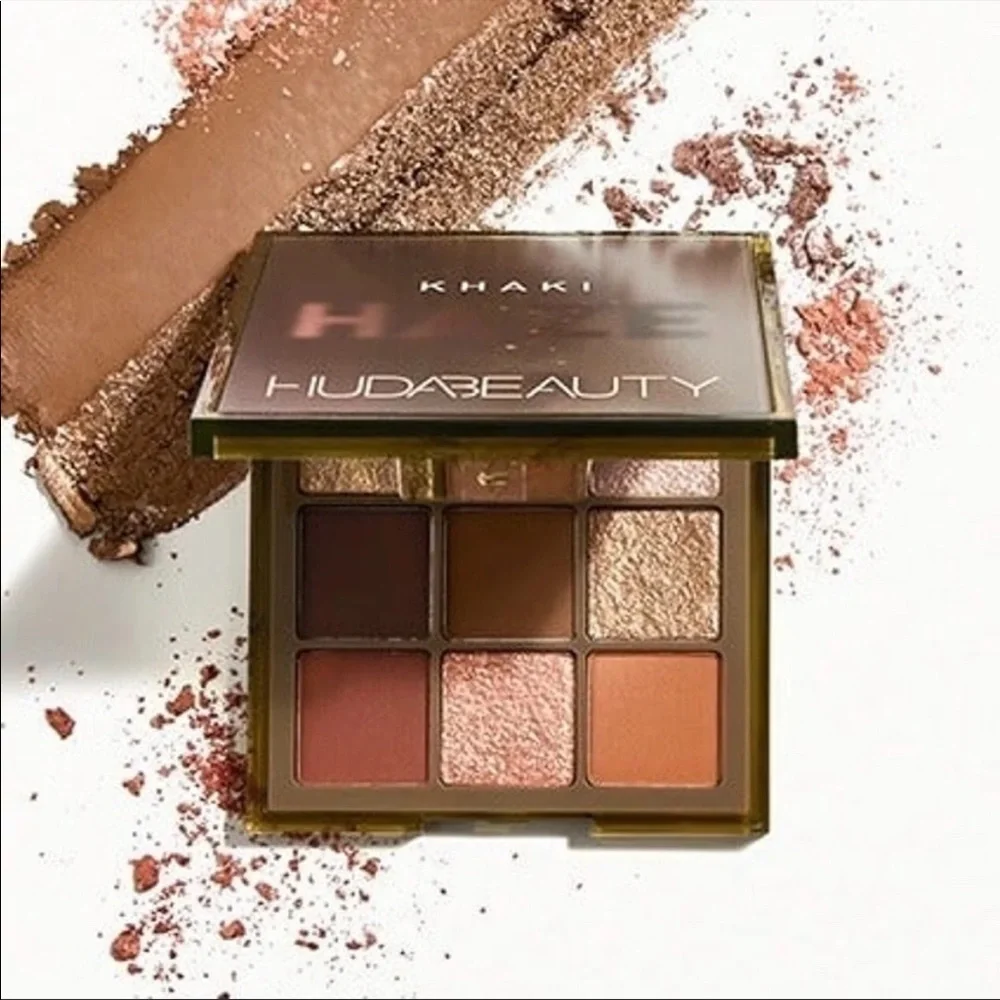 ✨ HUDA BEAUTY Haze Obsessions Eyeshadow Palette Khaki
